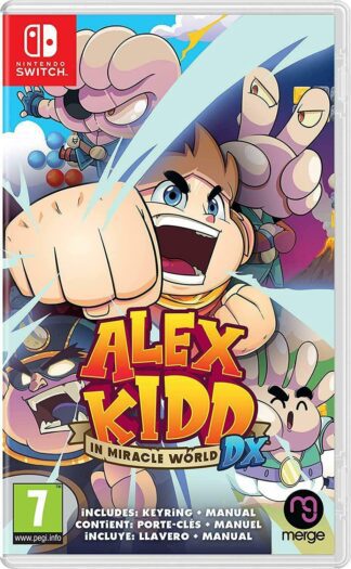 Alex Kidd in Miracle World DX (Nintendo Switch) Front Cover