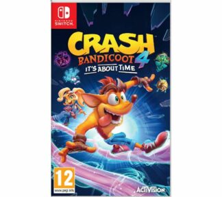 Crash Bandicoot 4 Its About Time (Nintendo Switch) Front Cover