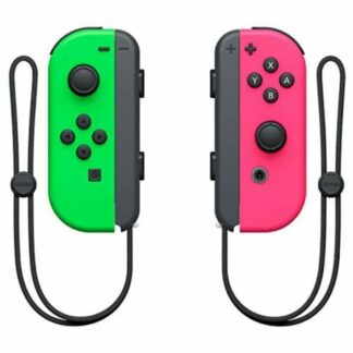 Neon Green and Neon Pink Joy-Con Pair (Nintendo Switch) Picture 1