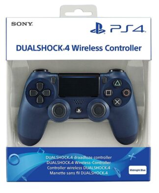 Midnight Blue DualShock 4 Wireless Controller (PS4) Box Picture