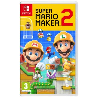 Super Mario Maker 2 Nintendo Switch Front Cover