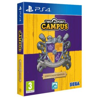 Two Point Campus Enrolment Edition PS4 Front Cover