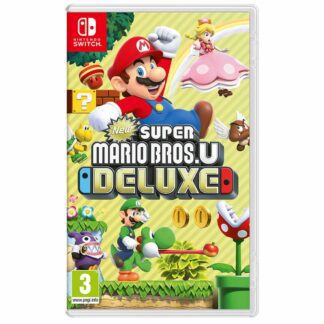 New Super Mario Bros U Deluxe Nintendo Switch Front Cover