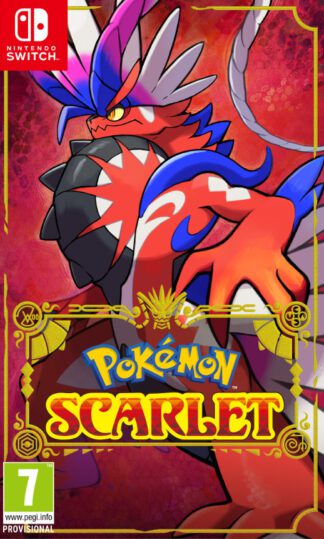 Pokemon Scarlet Nintendo Switch Front Cover