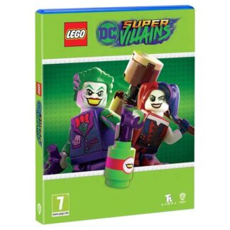 Lego DC Super Villains PS4 Front Cover