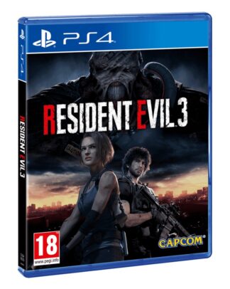 Resident Evil 3 Remake PS4 Front Cover