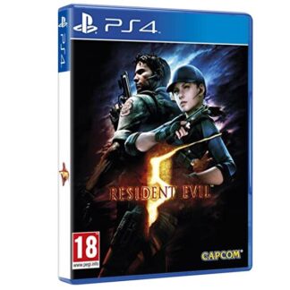 Resident Evil 5 PS4 Front Cover