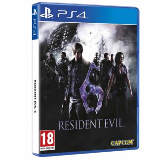 Resident Evil 6 PS4 Front Cover