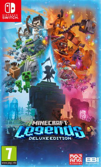 Minecraft Legends Deluxe Edition (Nintendo Switch) Front Cover