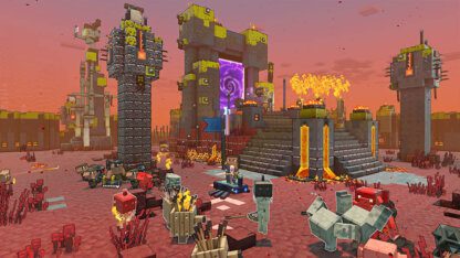 Minecraft Legends Deluxe Edition - Screenshot 1