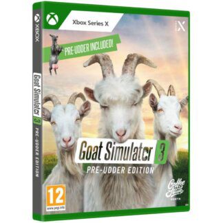 Goat Simulator 3 Pre-Udder Edition (Xbox Series X) Front Cover