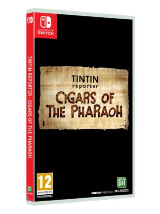 Tintin Reporter Cigars of the Pharaoh - Limited Edition (Nintendo Switch) Provisional Front Cover