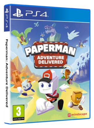Paperman - Adventure Delivered (PS4) Front Cover