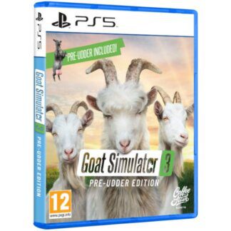Goat Simulator 3 Pre-Udder Edition (PS5) Front Cover