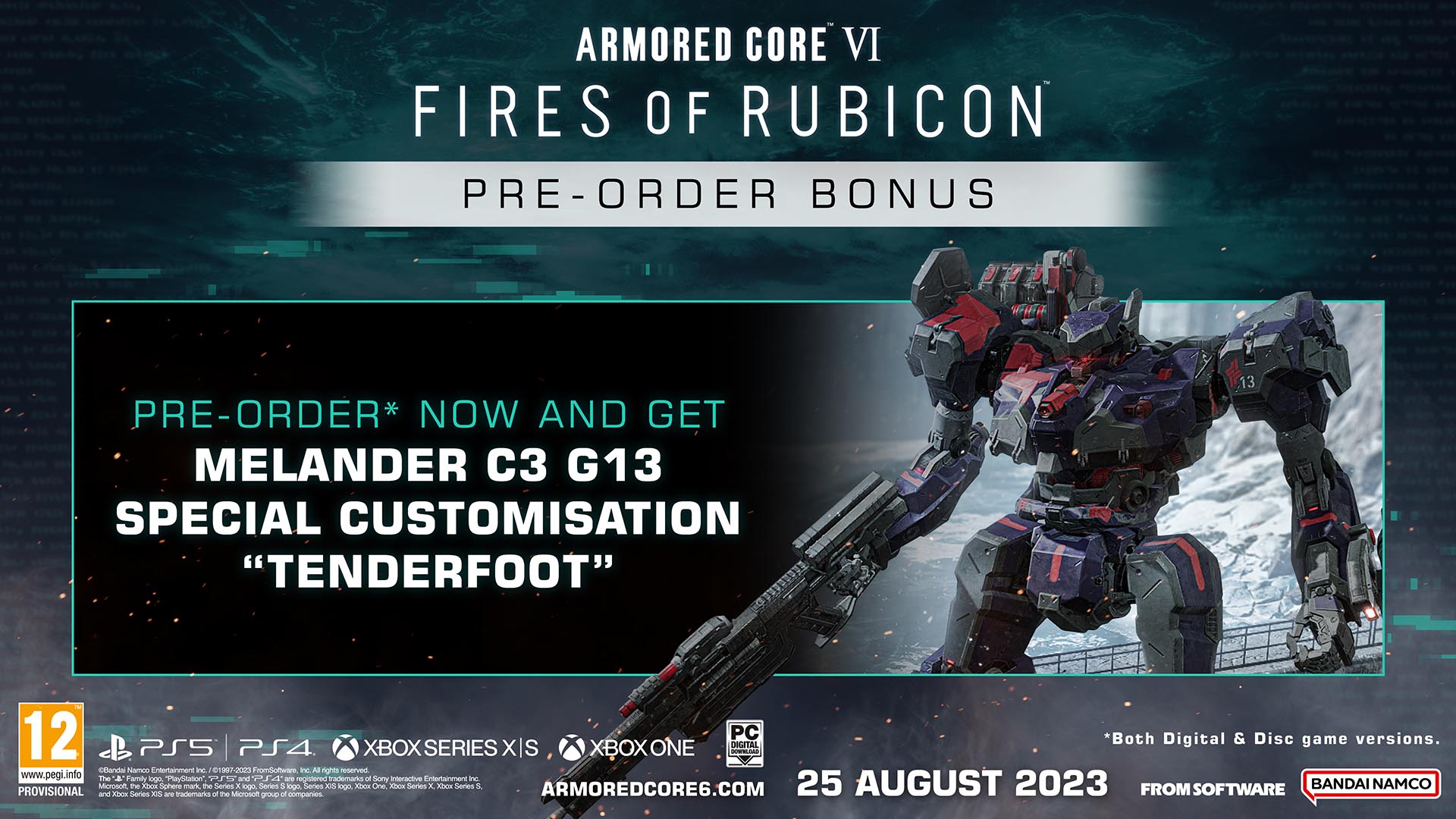 有名な高級ブランド フロム ソフトウェア 封入特典付 PS5 ARMORED CORE VI FIRES OF RUBICON TM 通常版  返品種別B