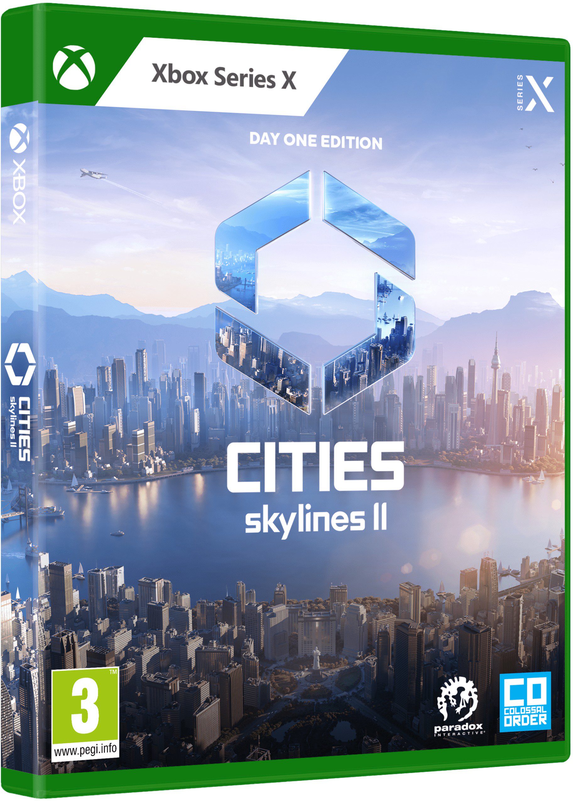 Cities: Skylines II - Day One Edition (Xbox Series X) Front Cover