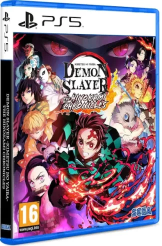 Demon Slayer - Kimetsu No Yaiba - The Hinokami Chronicles (PS5) Front Cover