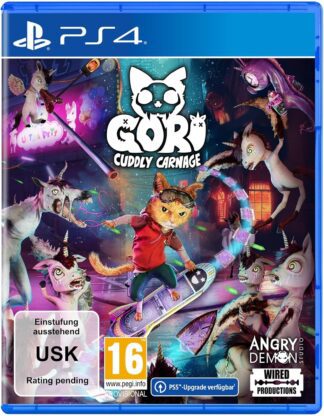 Gori: Cuddly Carnage (PS4) Front Cover