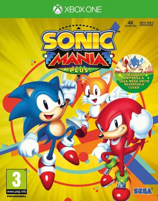Sonic Mania Plus (Xbox One) Front Cover
