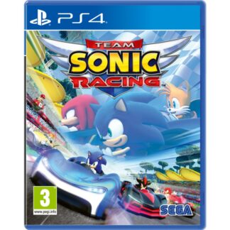 Team Sonic Racing (PS4) Front Cover