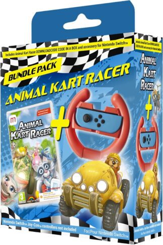 Animal Kart Racer Bundle (Nintendo Switch) (Code in Box) Box Picture