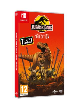 Jurassic Park Classic Games Collection (Nintendo Switch) front cover