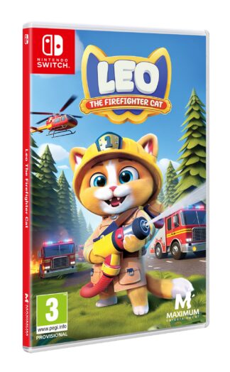 Leo the Firefighter Cat (Nintendo Switch) front cover