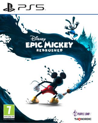 Disney Epic Mickey: Rebrushed (PS5) Front Cover