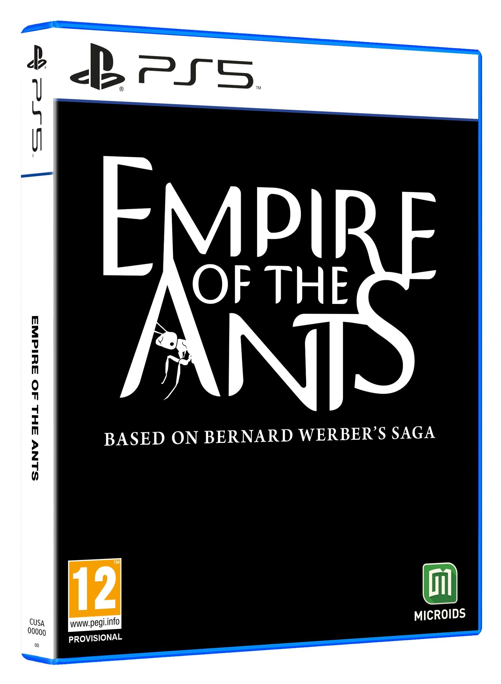 Empire of the Ants PS5 Temporary Front Cover