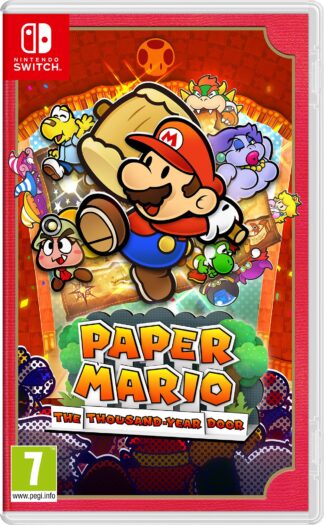 Paper Mario The Thousand Year Door Nintendo Switch Front Cover