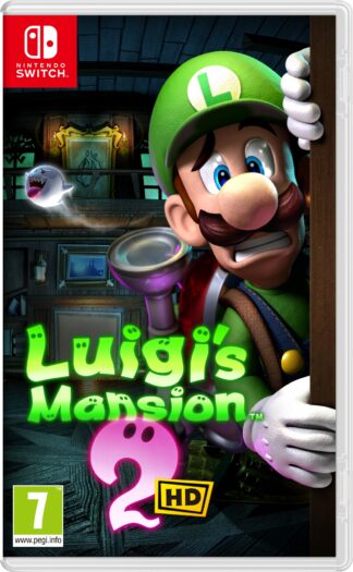 Luigis Mansion 2 HD Nintendo Switch Front Cover