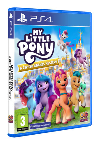 My Little Pony: A Zephyr Heights Mystery PS4 Front Cover