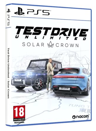 Test Drive Unlimited: Solar Crown PS5 Provisional Front Cover