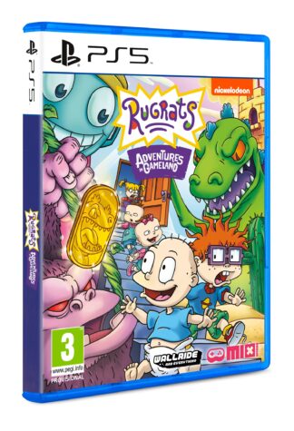 Rugrats Adventures in Gameland PS5 Front Cover