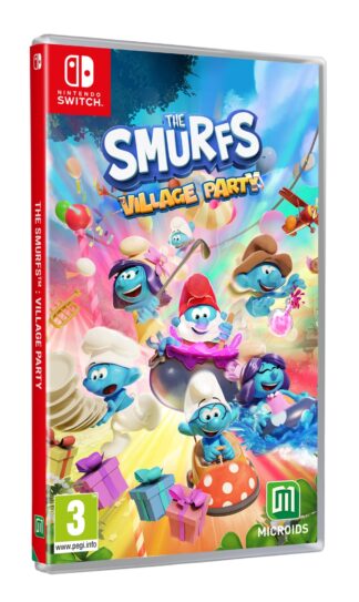 The Smurfs - Village Party Nintendo Switch Front Cover