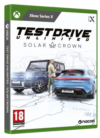 Test Drive Unlimited: Solar Crown Xbox Series X Provisional Front Cover