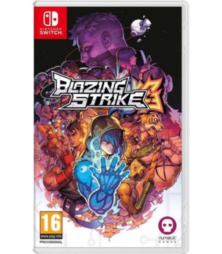 Blazing Strike Nintendo Switch Provisional Front Cover