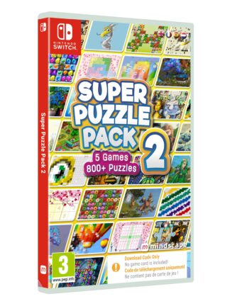 Super Puzzle Pack 2 Nintendo Switch Front Cover