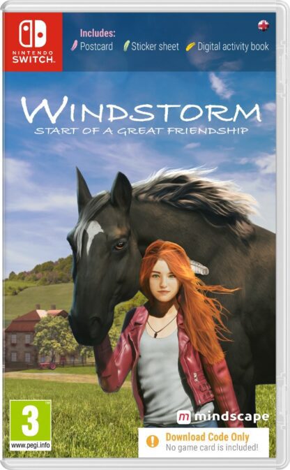 Windstorm: Start Of A Great Friendship Nintendo Switch - Code in Box Front Cover