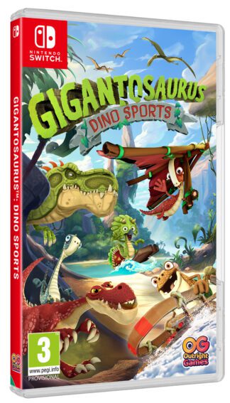 Gigantosaurus: Dino Sports Nintendo Switch Front Cover