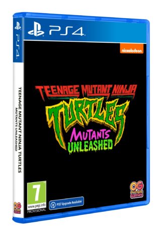 Teenage Mutant Ninja Turtles: Mutants Unleashed PS4 Provisional Front Cover