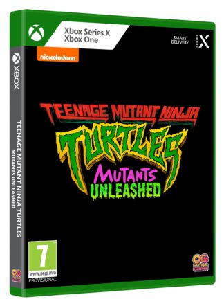 Teenage Mutant Ninja Turtles: Mutants Unleashed Xbox Provisional Front Cover