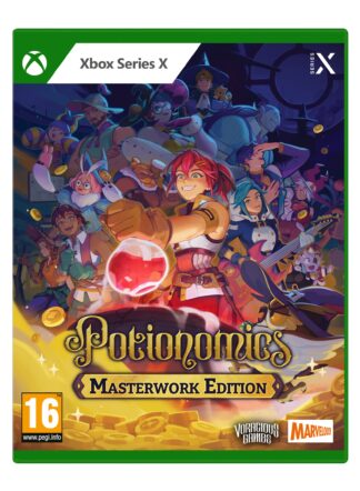 Potionomics: Masterwork Edition Xbox Series X Front Cover