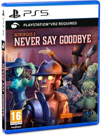 Retropolis 2 Never Say Goodbye PSVR2 / PS5 Front Cover