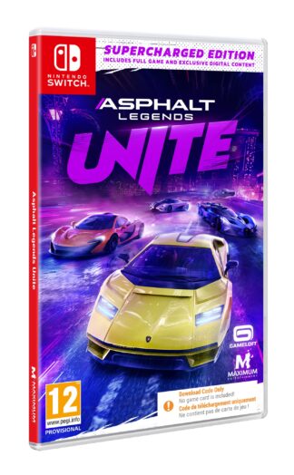 Asphalt Legends UNITE: Supercharged Edition Nintendo Switch Front Cover