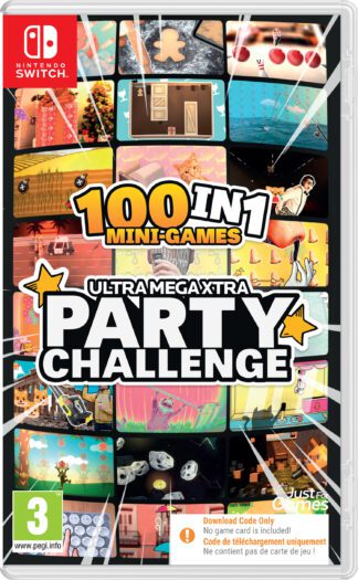 Ultra Mega Xtra Party Challenge Nintendo Switch Front Cover