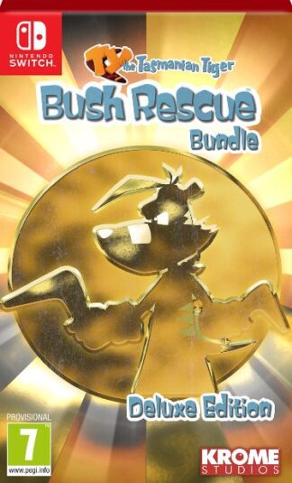 TY the Tasmanian Tiger Bush Rescue Bundle Deluxe Edition Nintendo Switch Front Cover