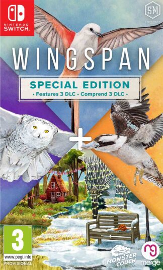 Wingspan Special Edition Nintendo Switch Front Cover