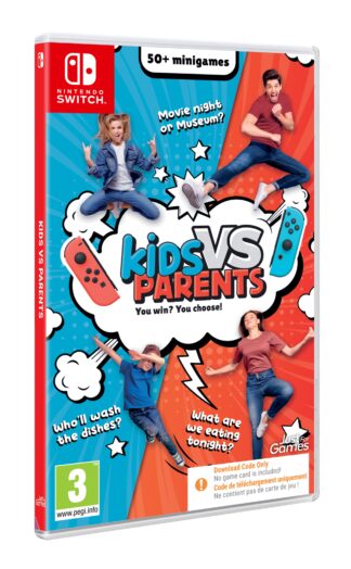 Kids vs Parents Nintendo Switch Front Cover