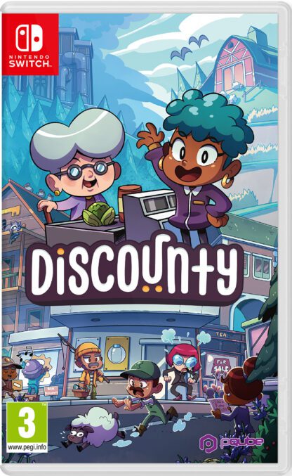 Discounty Nintendo Switch Front Cover